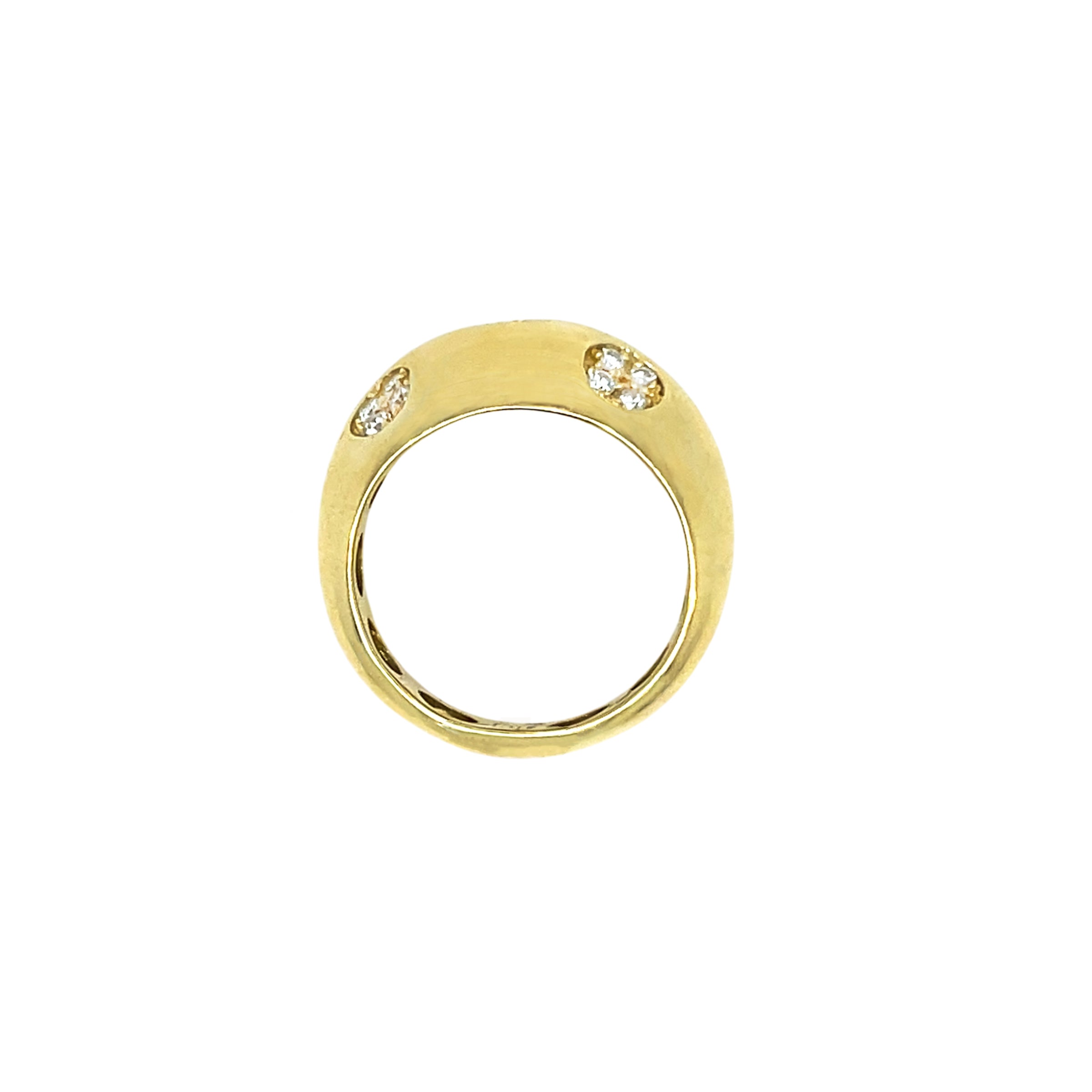 Diamond Cluster Ring