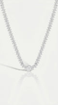 Cushion Marquise Illusion Necklace