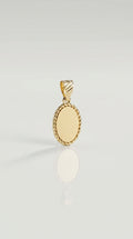 Vintage Oval Pendant