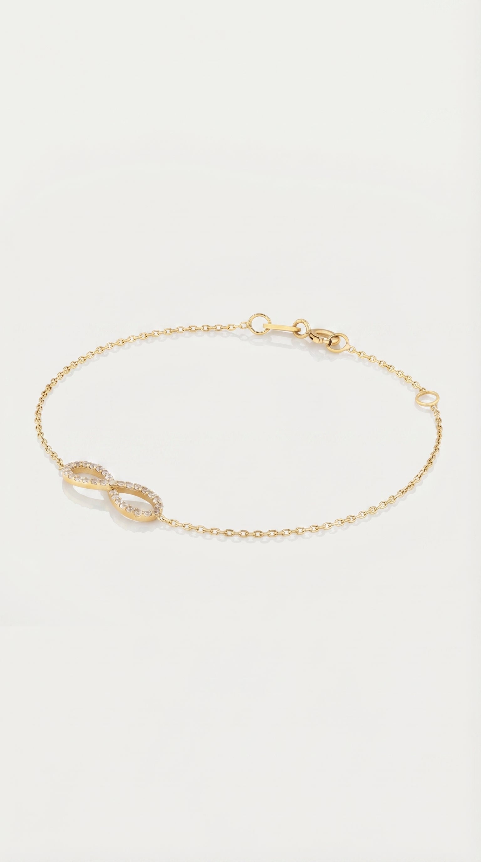 Infinity Diamond Bracelet