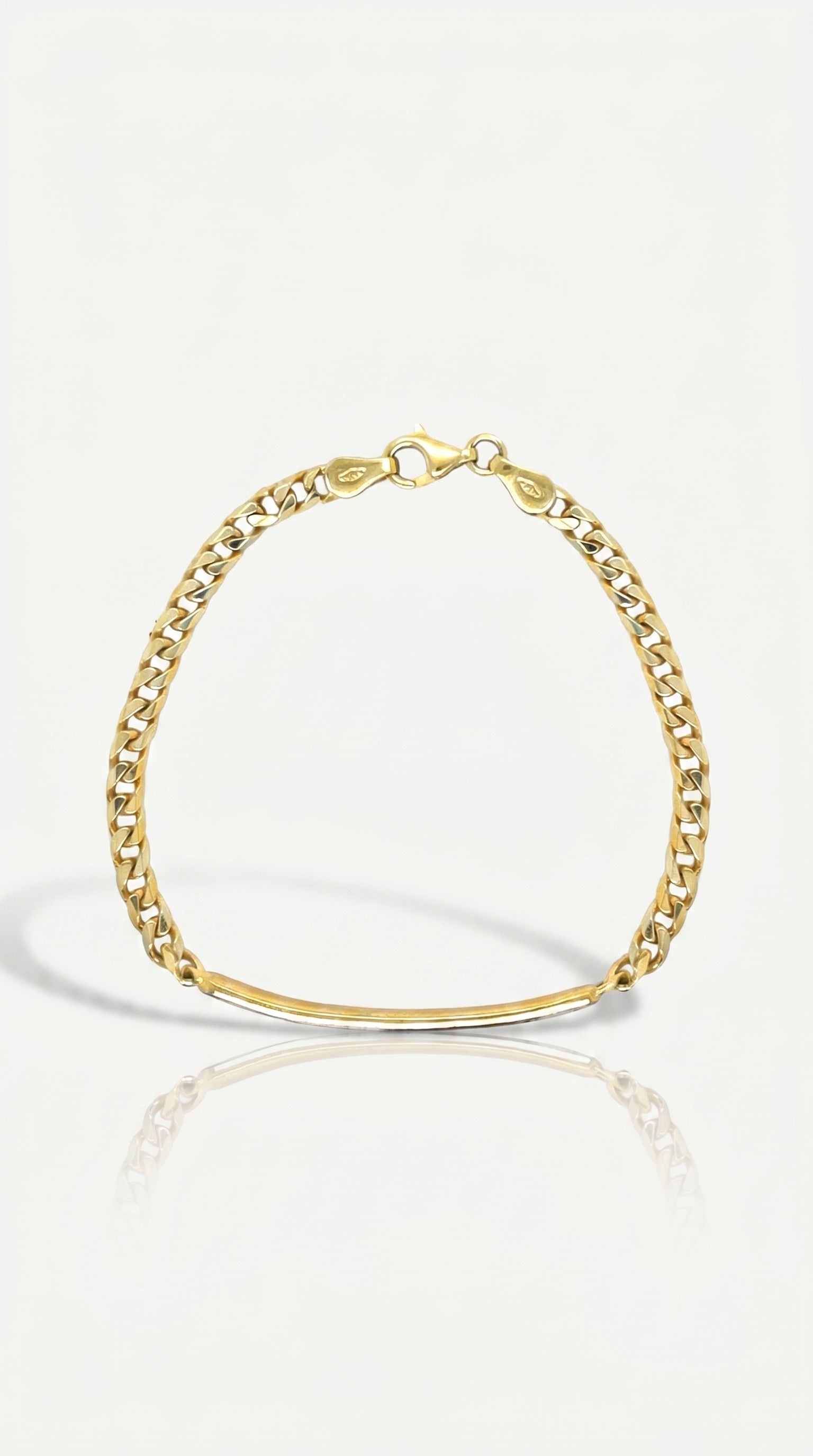 Diamond Plaque Cuban Chain