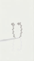 Bogolanfini Diamond Earrings