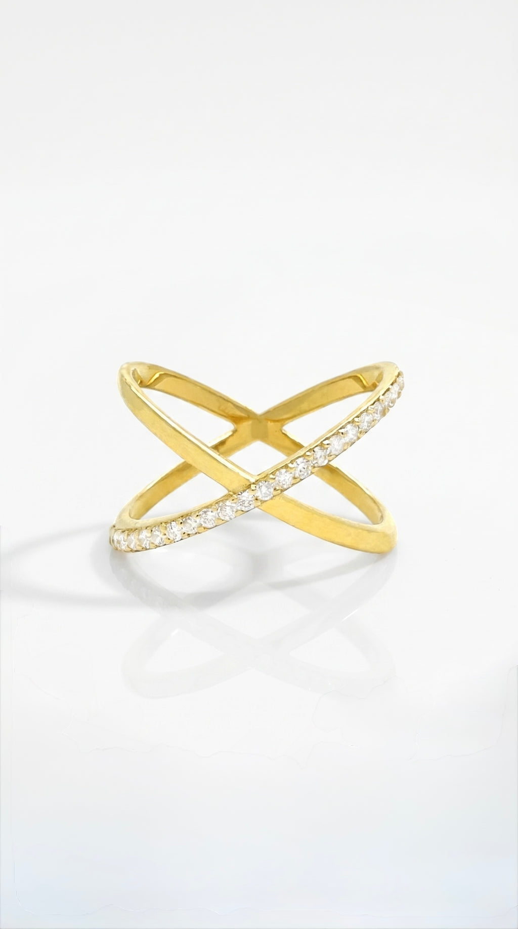 X Diamond Ring