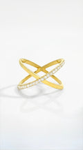 X Diamond Ring