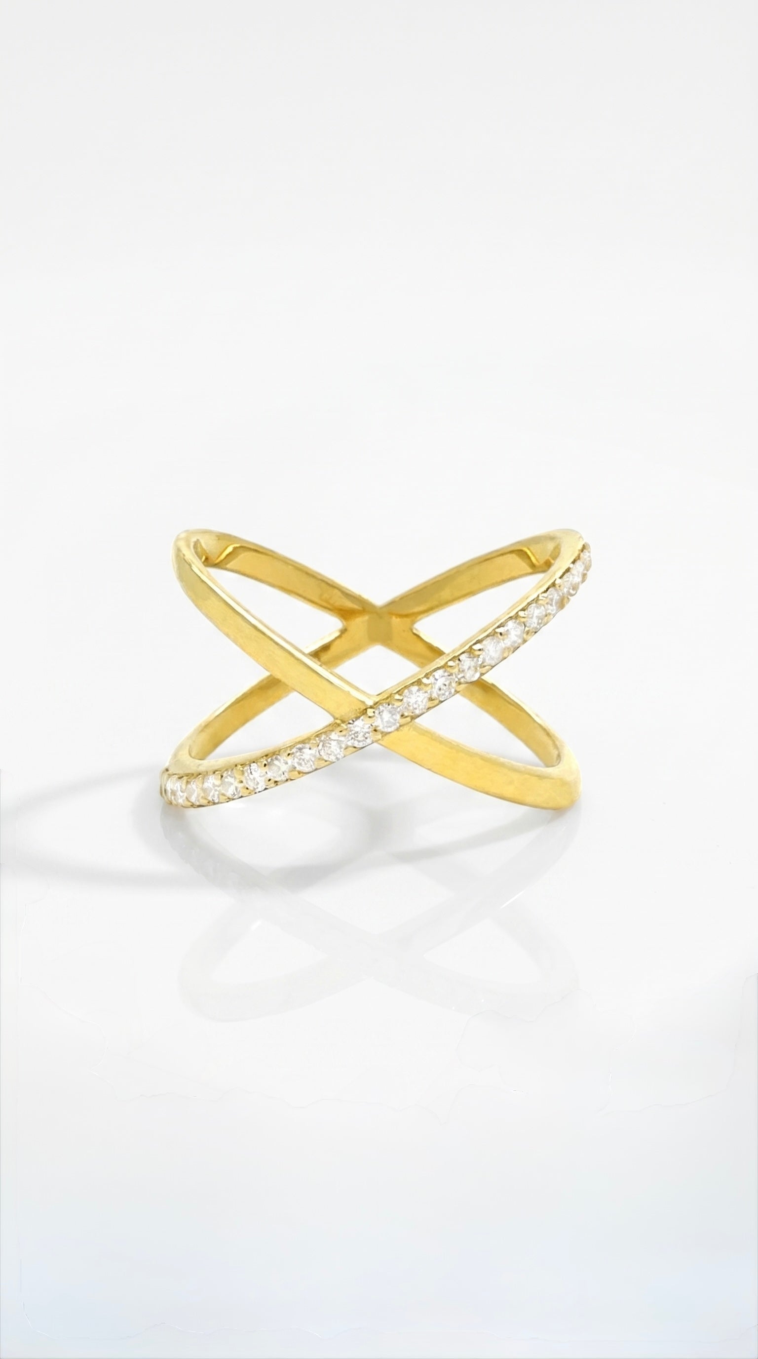 X Diamond Ring