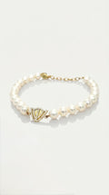 HIkayati Pearl Diamond Bracelet