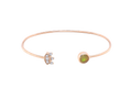 Opal Diamond Marquise Illusion Bangle