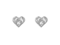 Princess Heart Illusion Studs