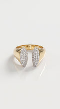 Butterfly Diamond Ring