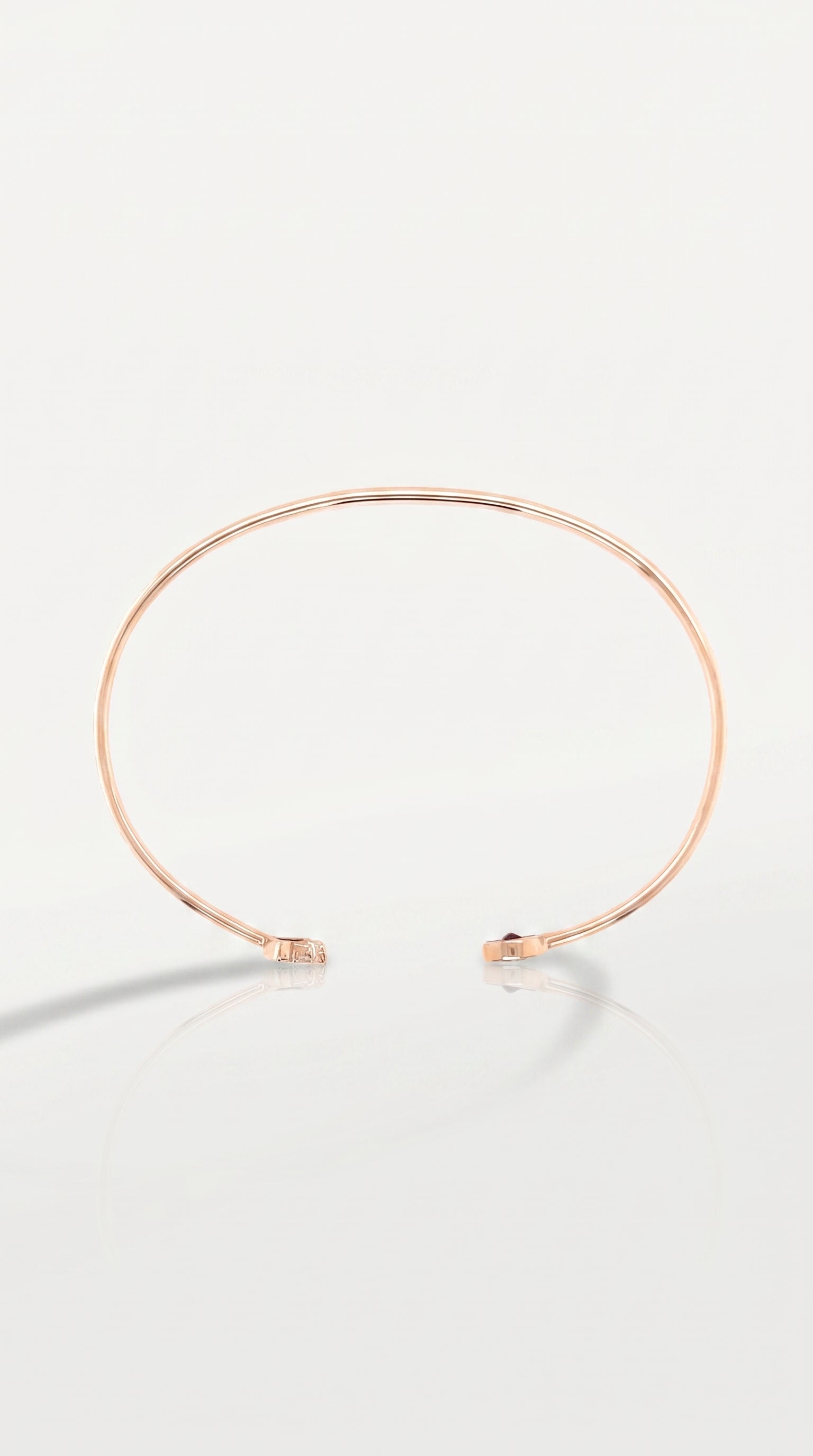 Tourmaline Sapphire Marquise Bangle