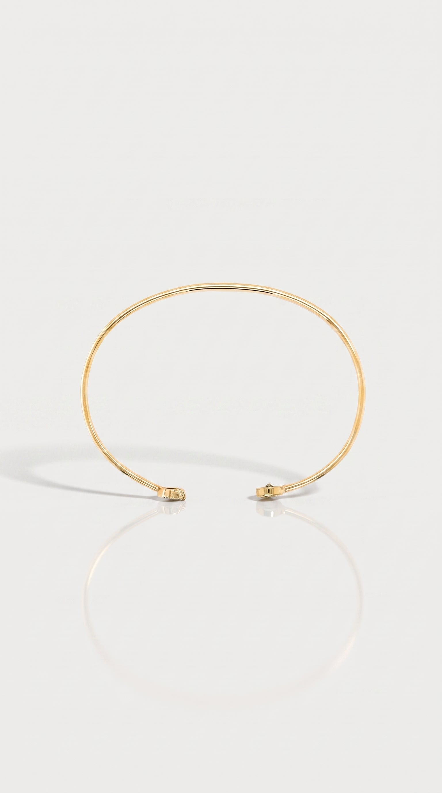 Peridot Sapphire Marquise Bangle
