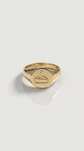 Cheesecake Signet Ring Large