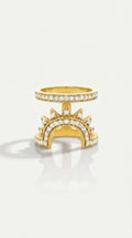 Sunrise Diamond Ringlette