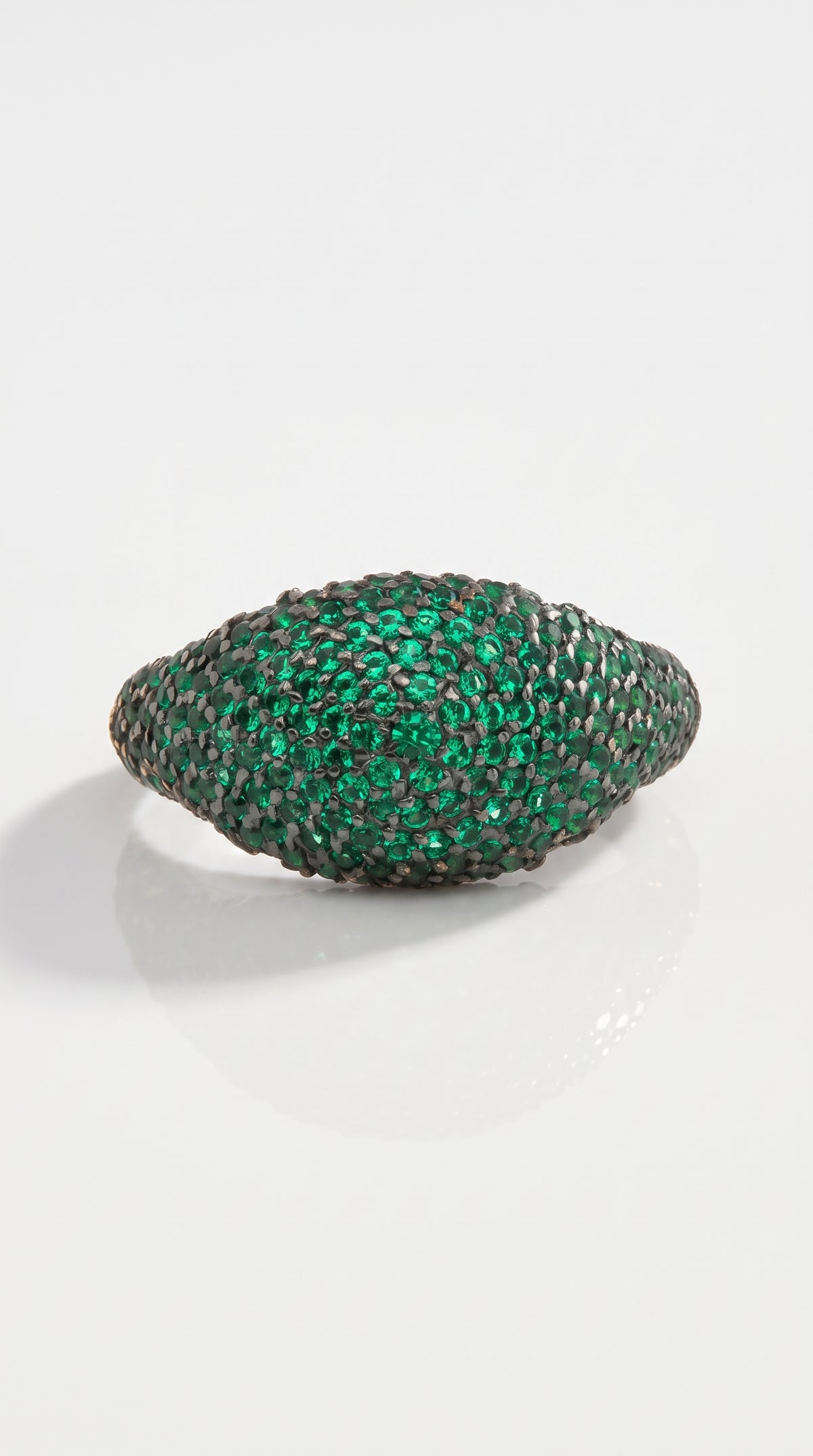 Tsavorite Ombre Ring