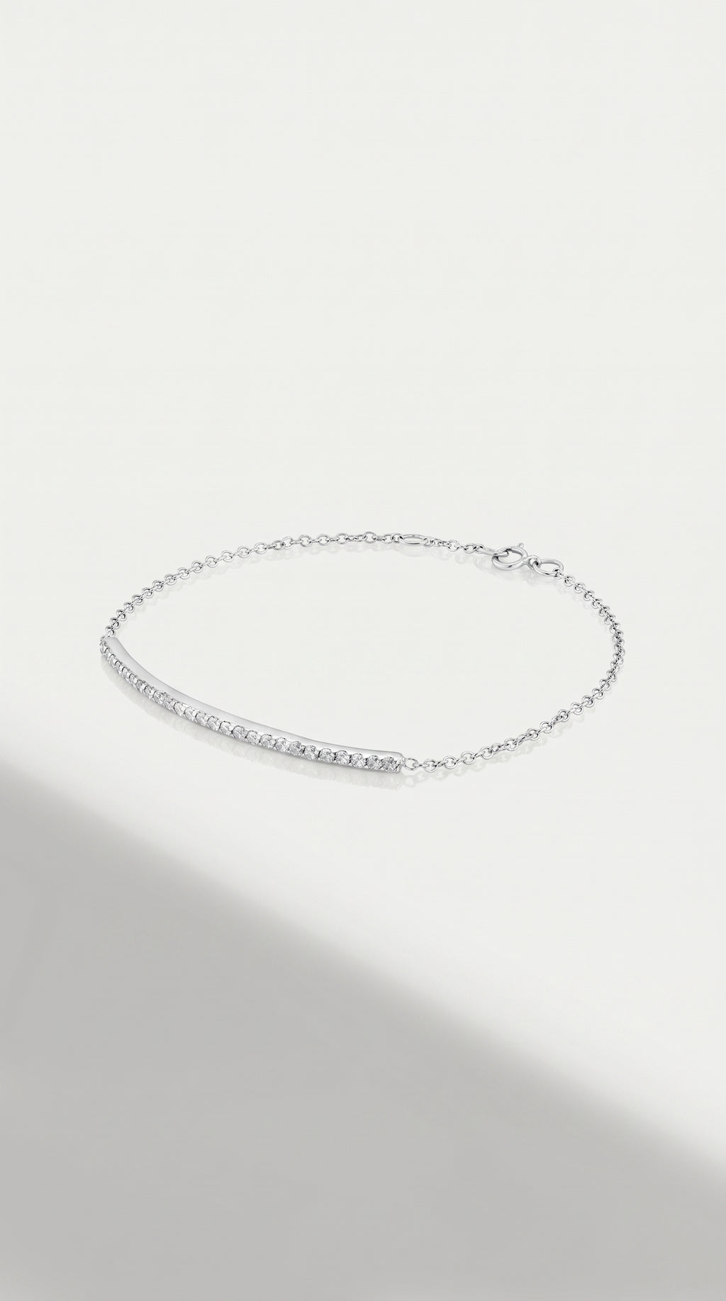 Thin Semi Bangle Bracelet