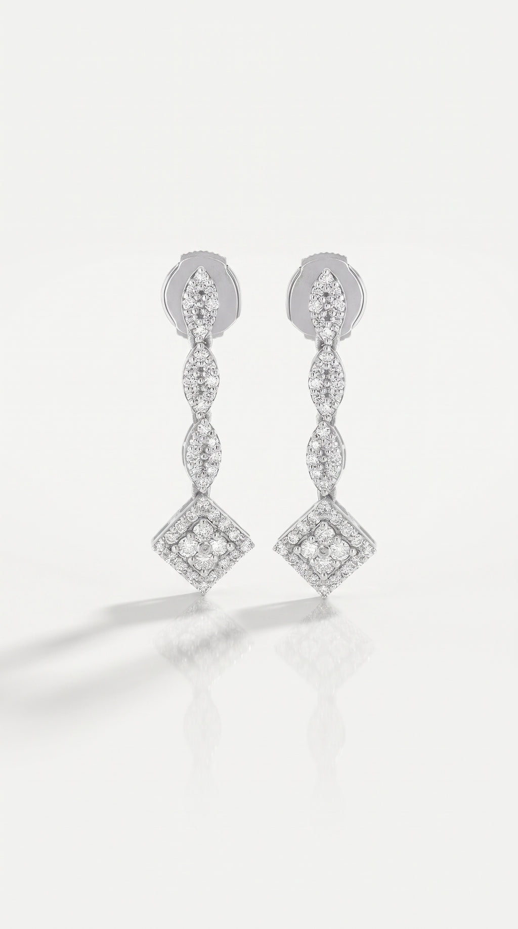 Princess Marquise Diamond Earrings