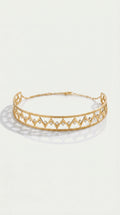 Bogolanfini Diamond Choker