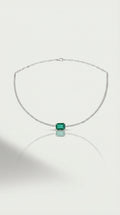 Emerald Diamond Pave Choker