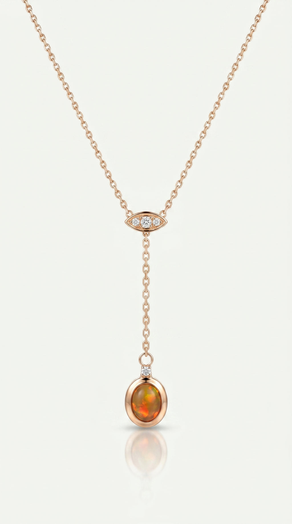 Opal Drop Pendant