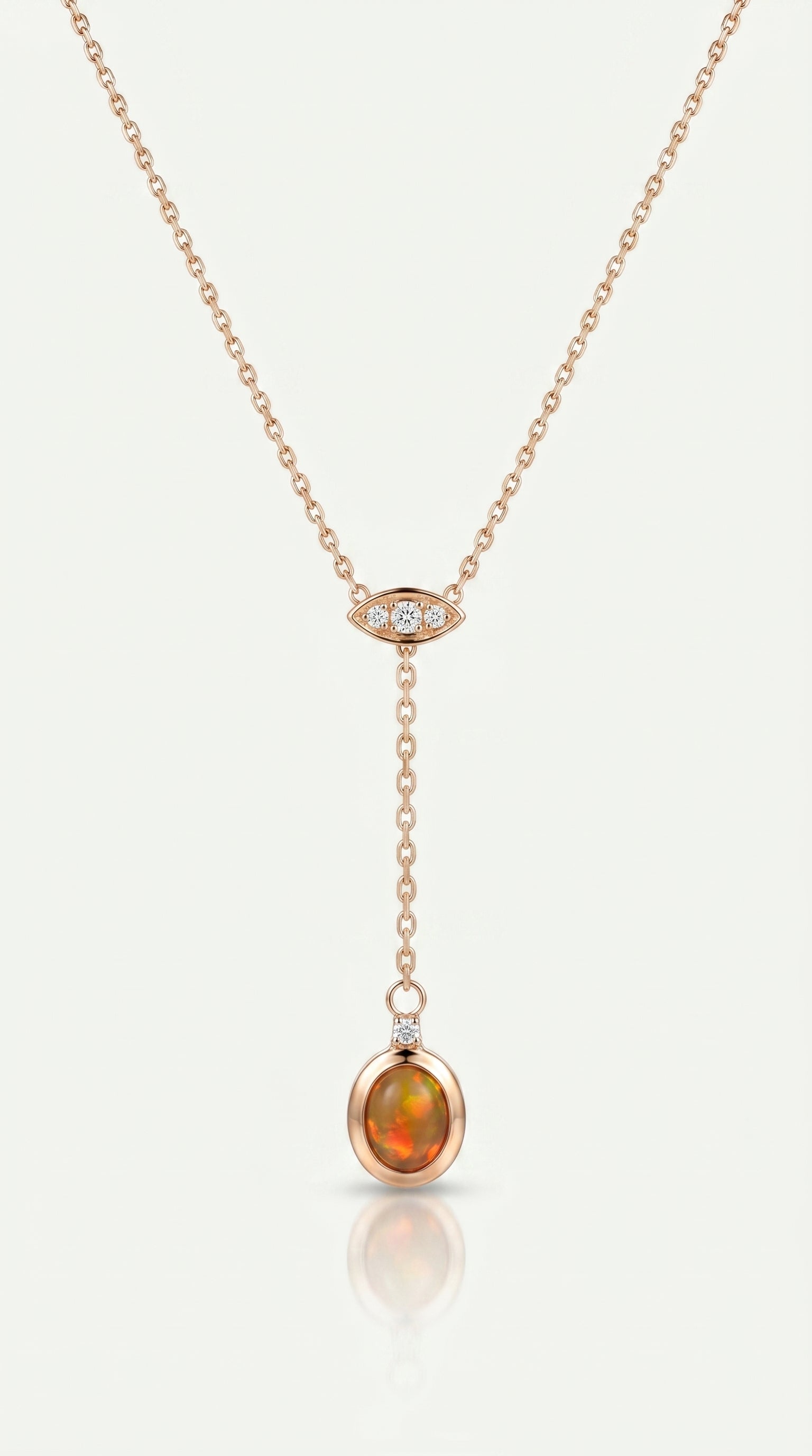Opal Drop Pendant