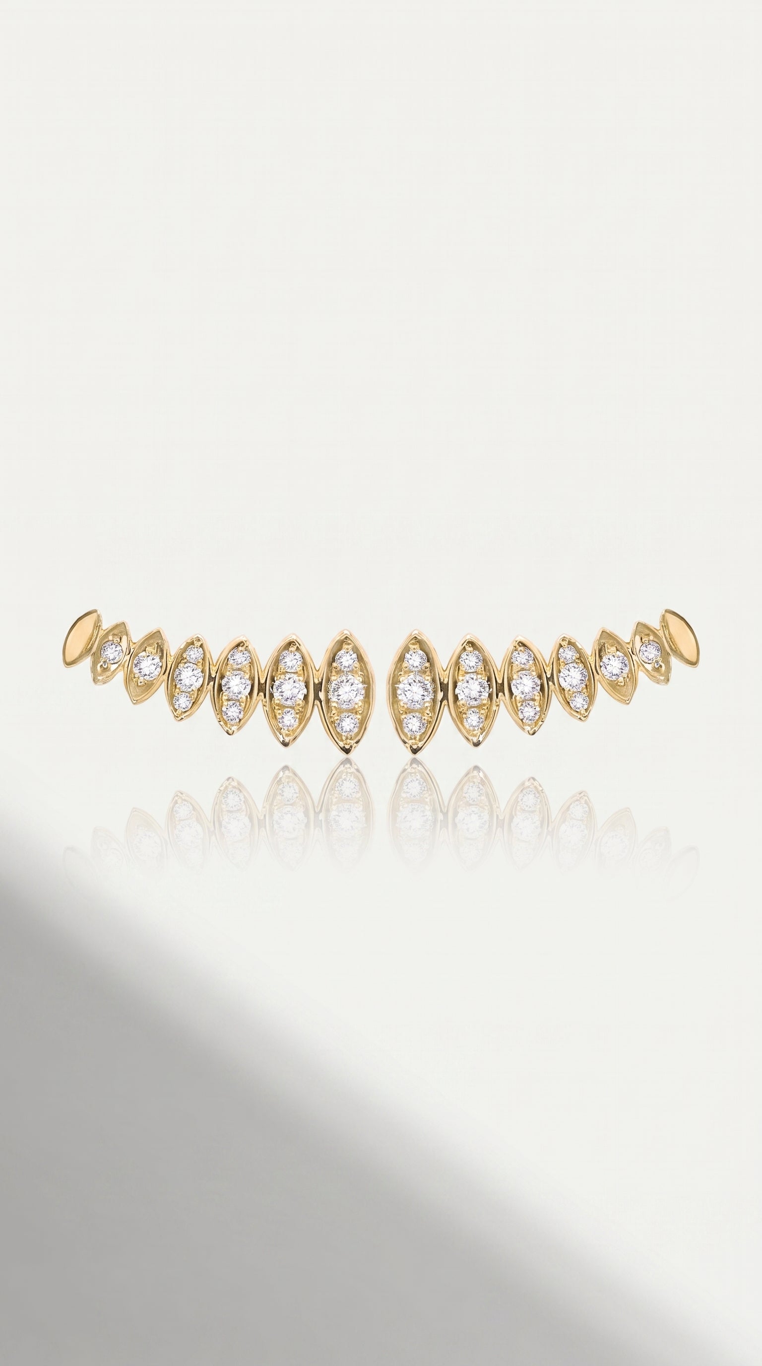 Marquise Diamond Illusion Earrings