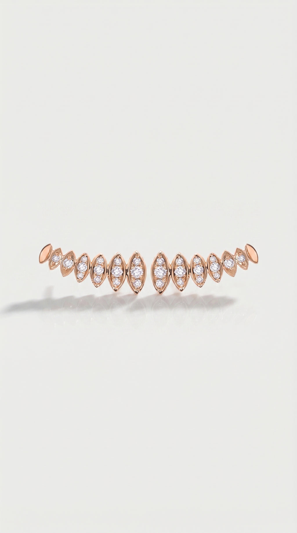 Marquise Diamond Illusion Earrings