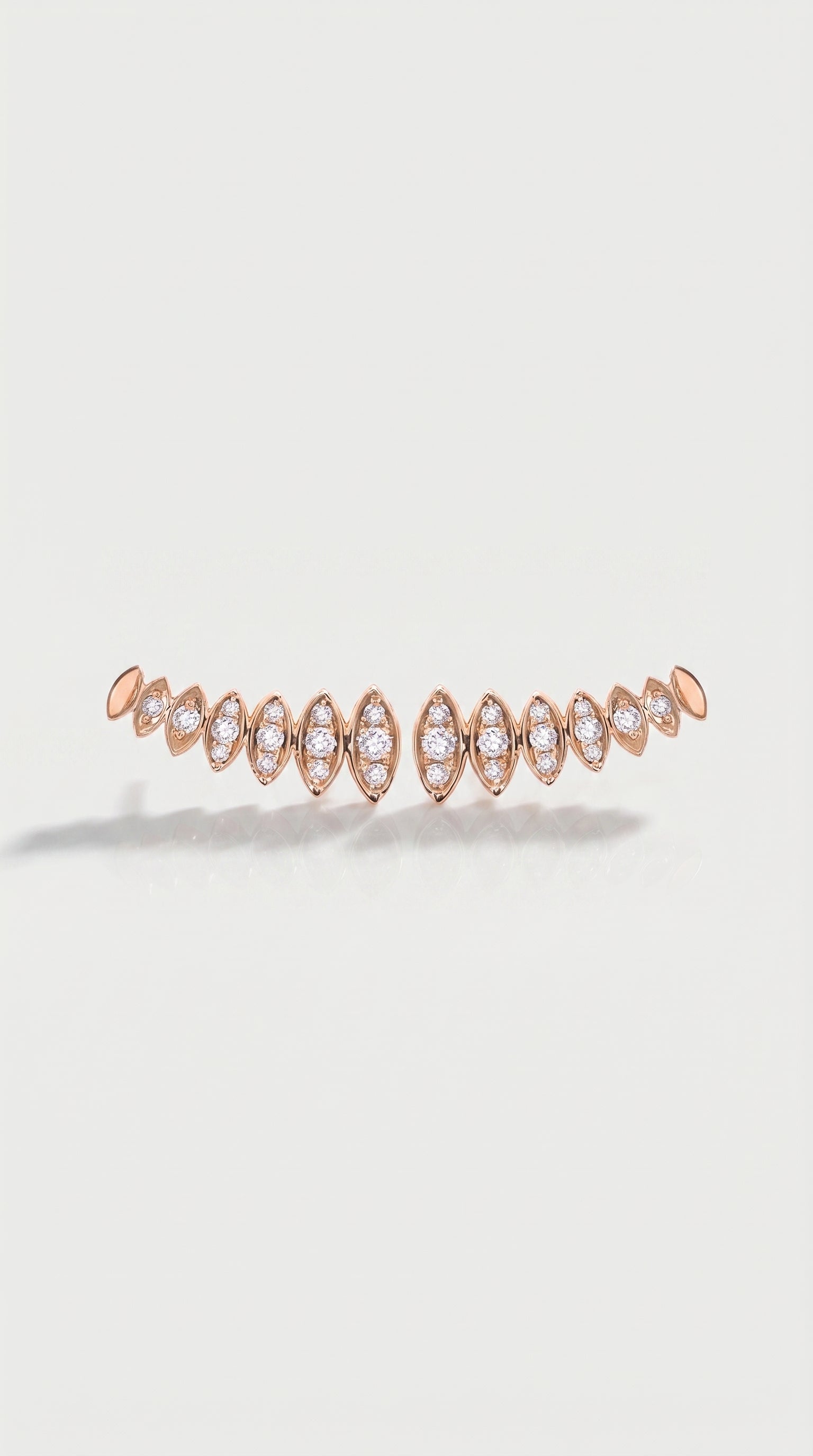 Marquise Diamond Illusion Earrings
