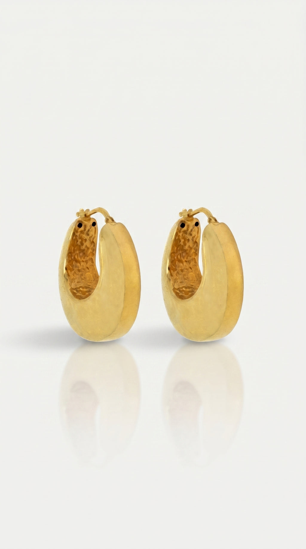 Plump Hoop Earrings