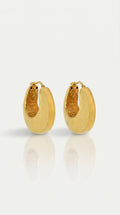 Plump Hoop Earrings