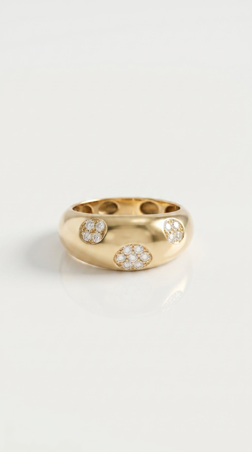 Diamond Cluster Ring