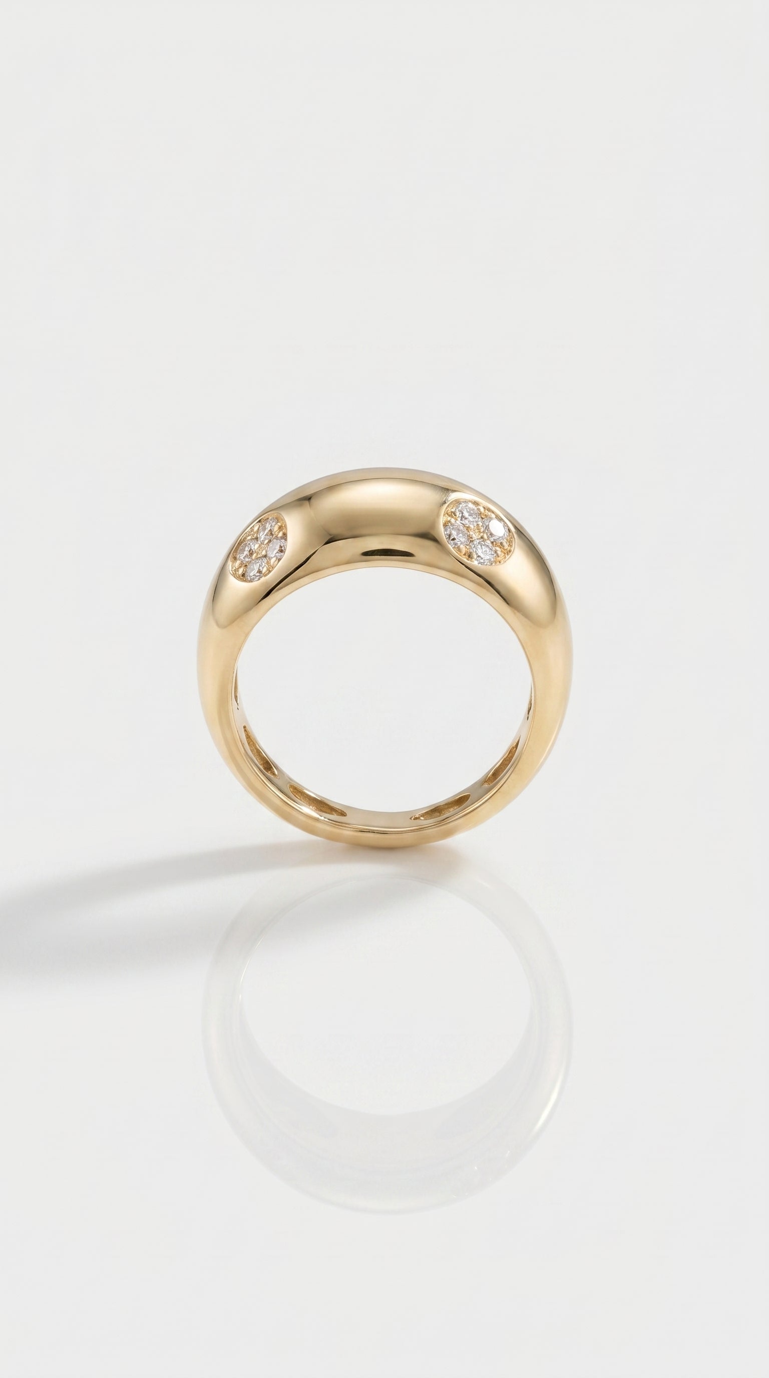 Diamond Cluster Ring