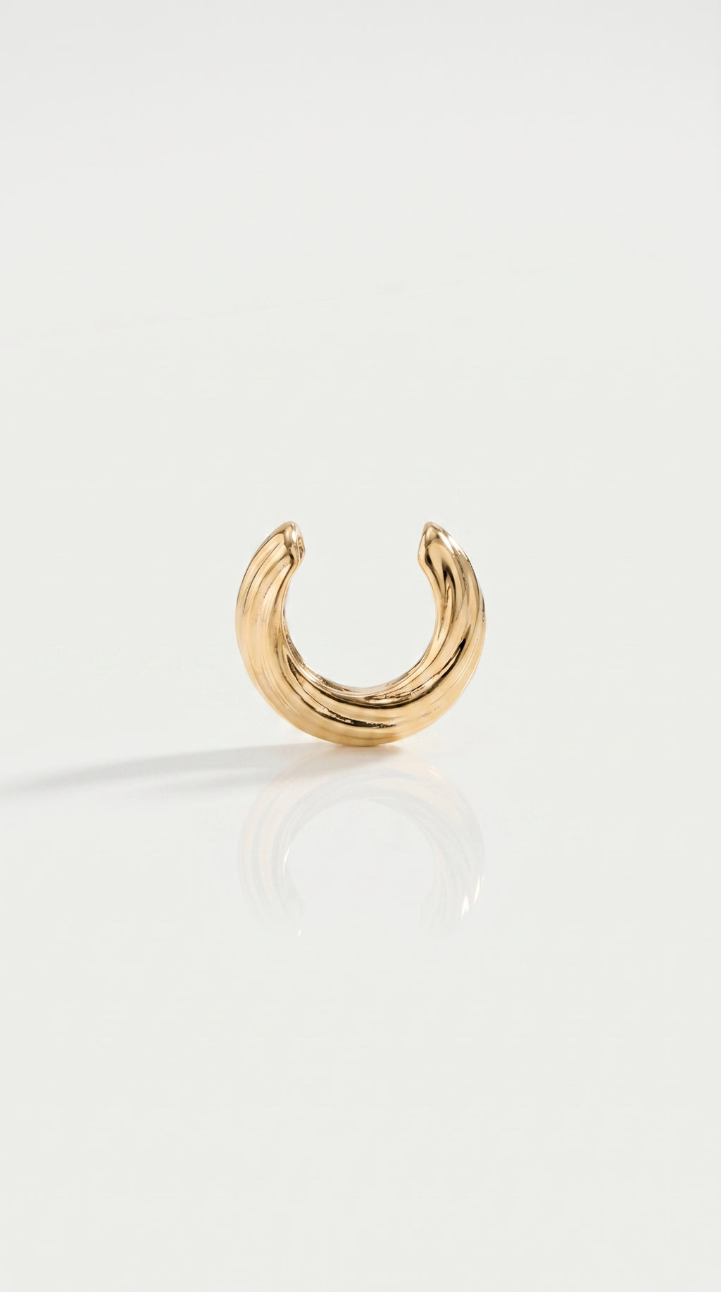Gold Brushed Earcuff