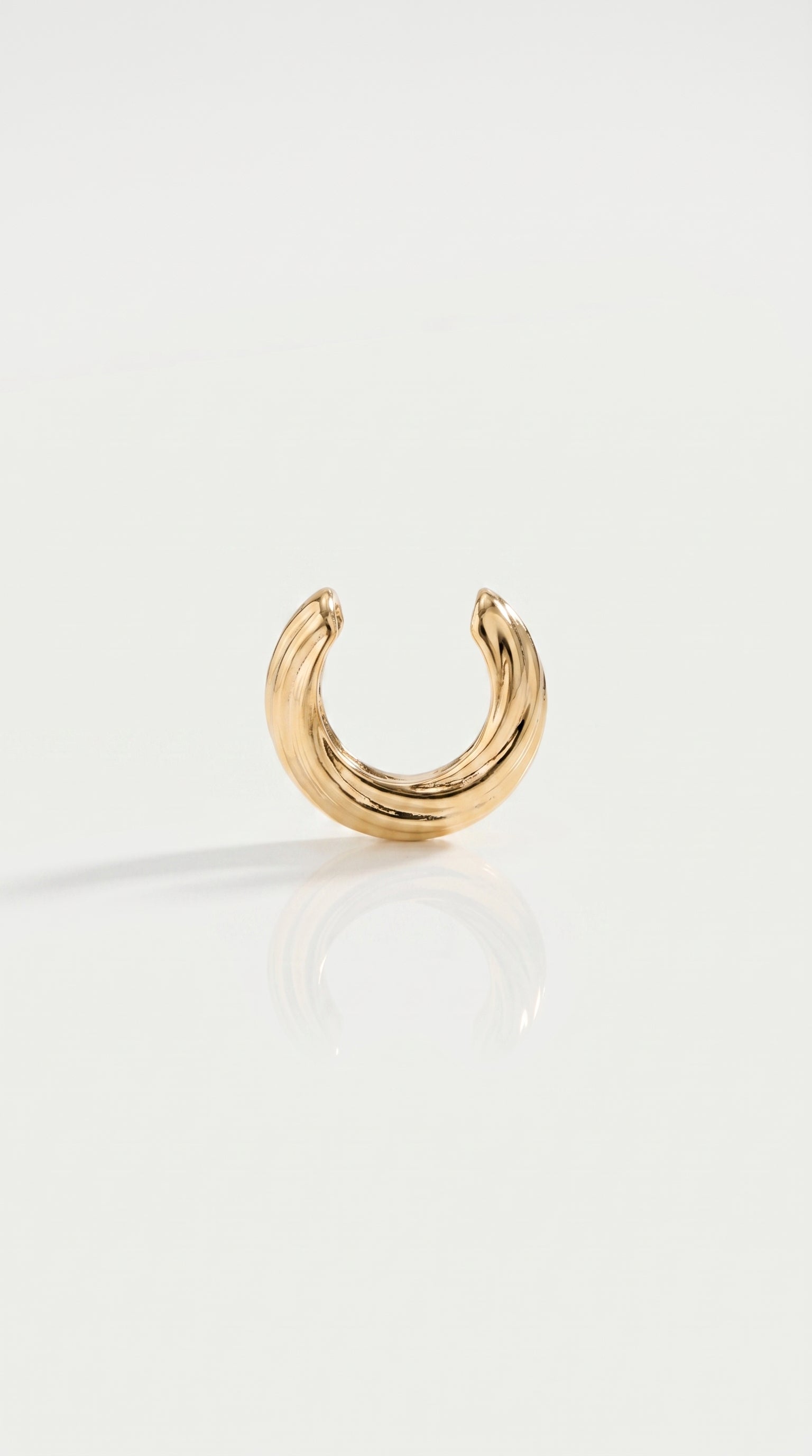 Gold Brushed Earcuff