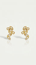 Diamond Cluster Earrings
