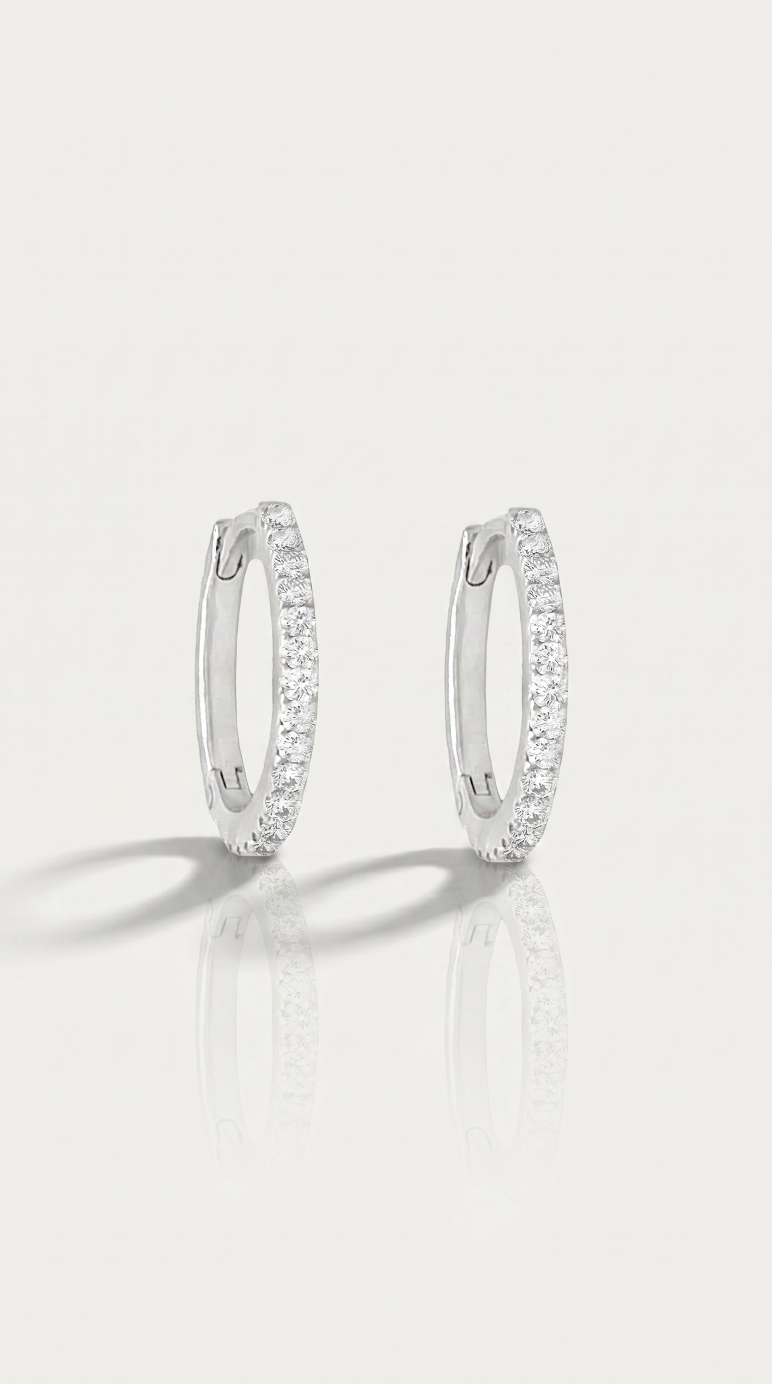 Eternity Diamond Hoop
