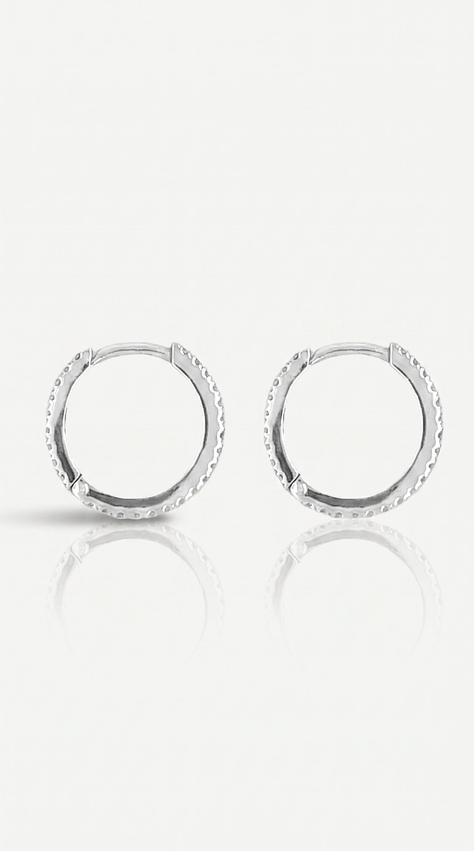Eternity Diamond Hoop