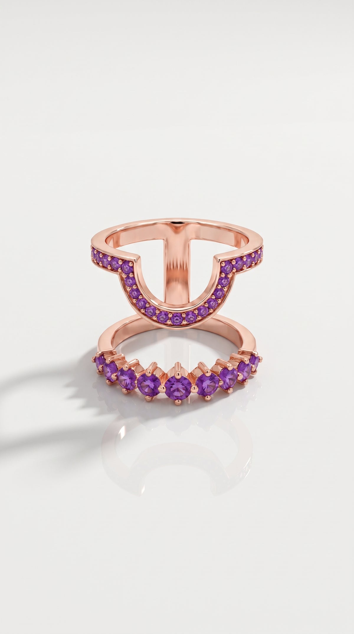 Sunset Amethyst Ringlette
