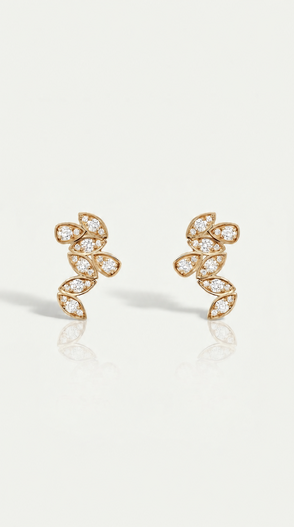 Diamond Cluster Earrings