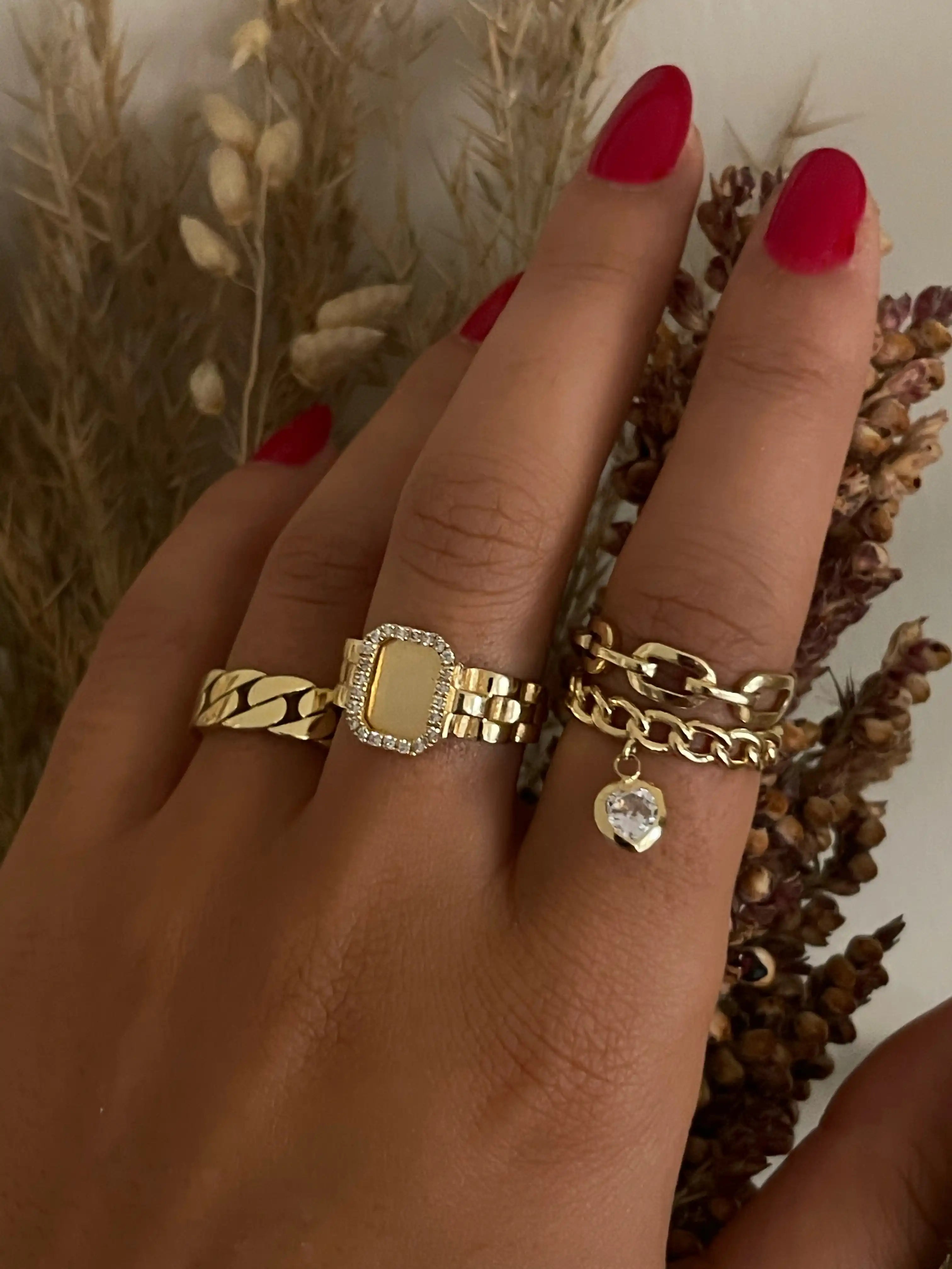 Cuban Chain Link Ring