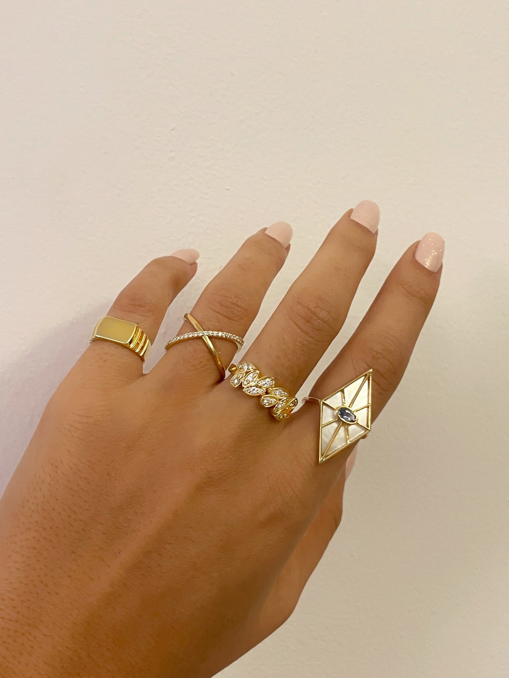 X Diamond Ring