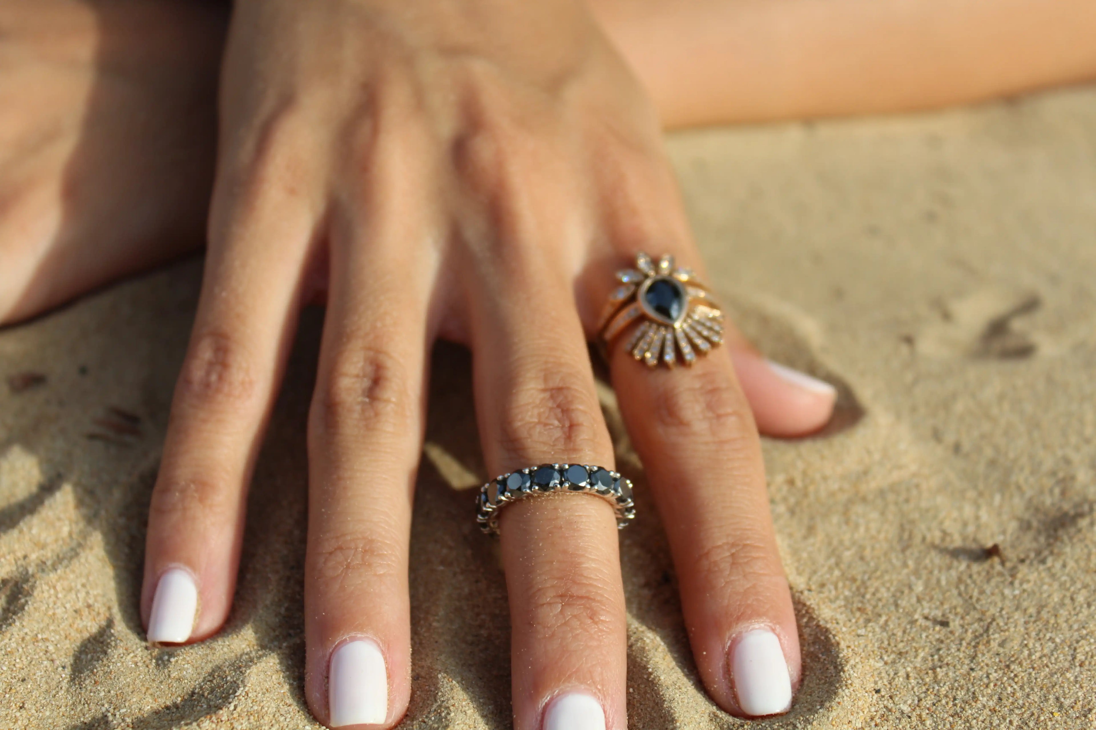 Black Diamond Eternity Band