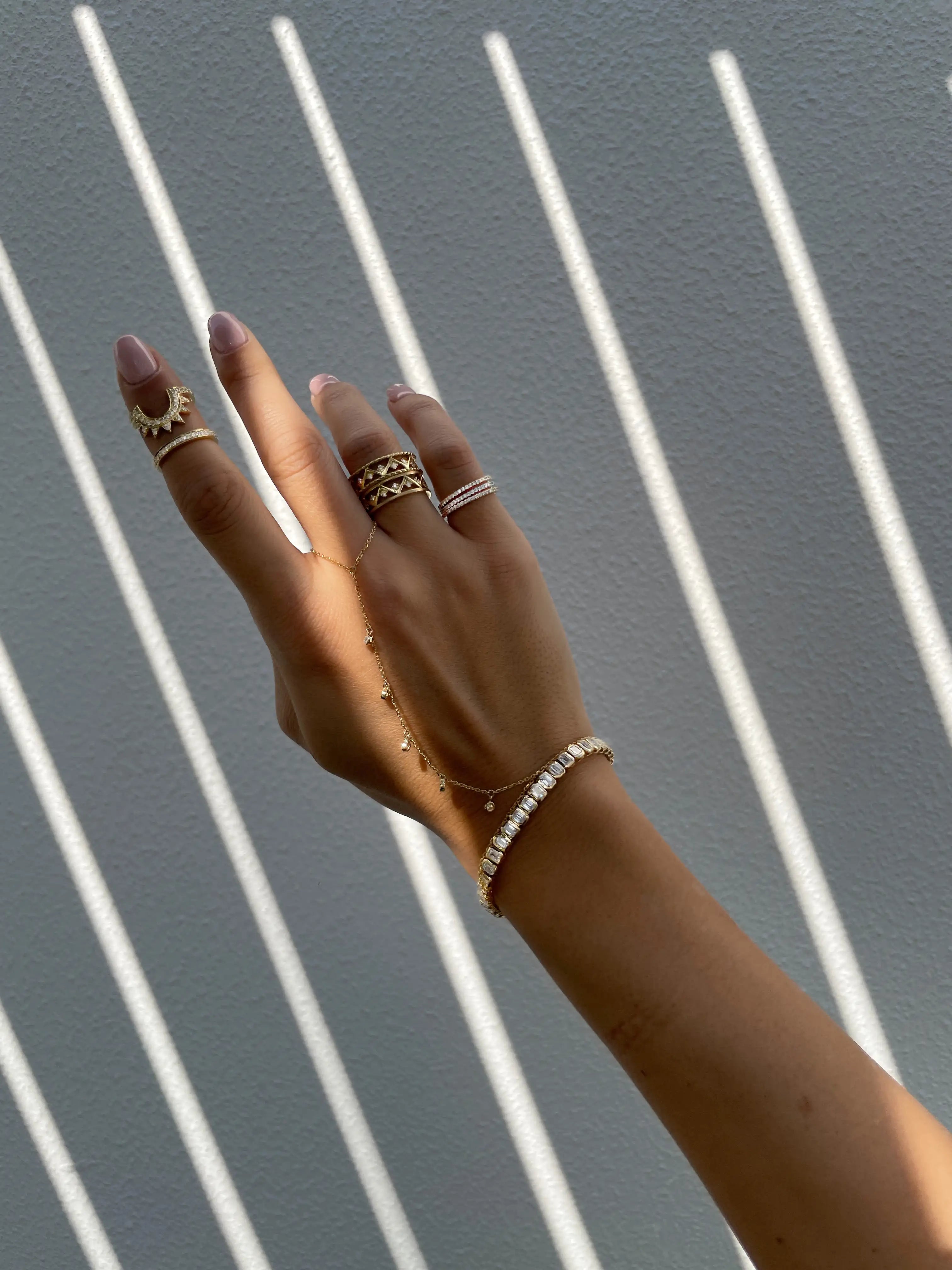 Bogolanfini Eternity Ring