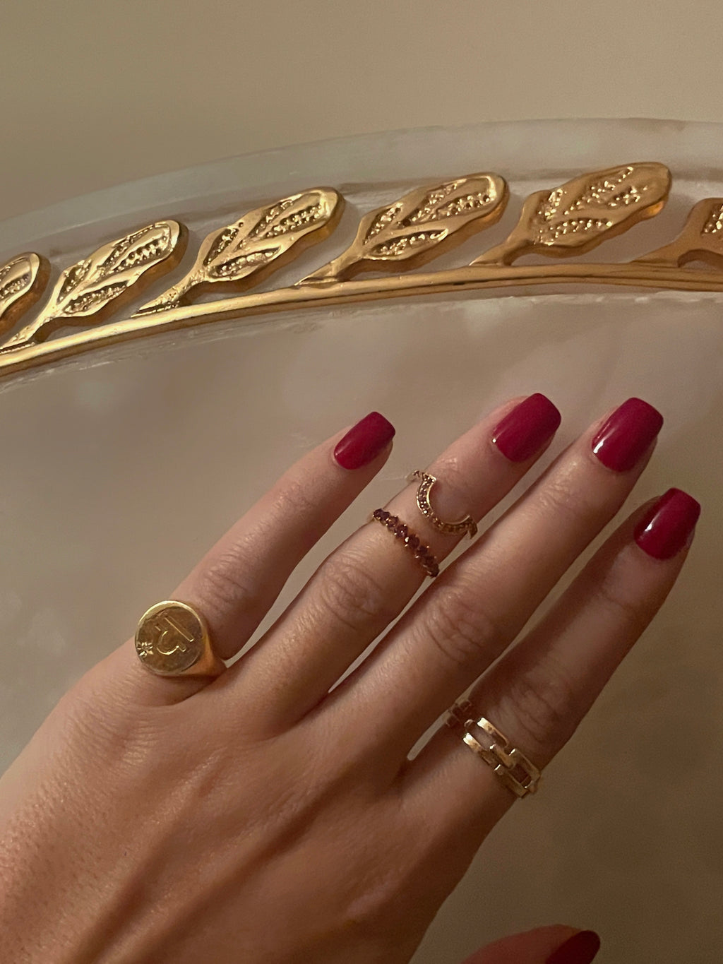 Sunset Amethyst Ringlette