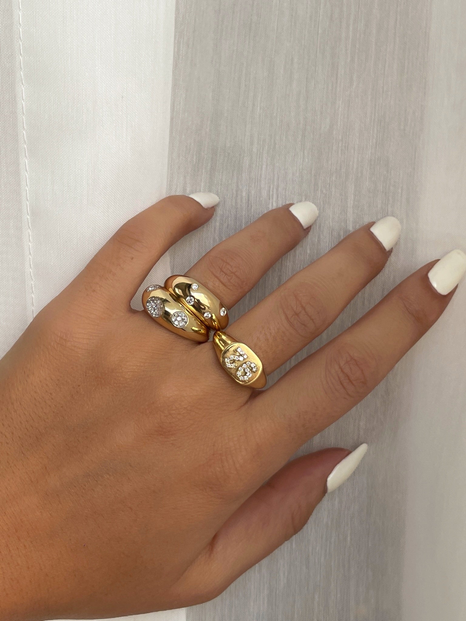 Diamond Cluster Ring