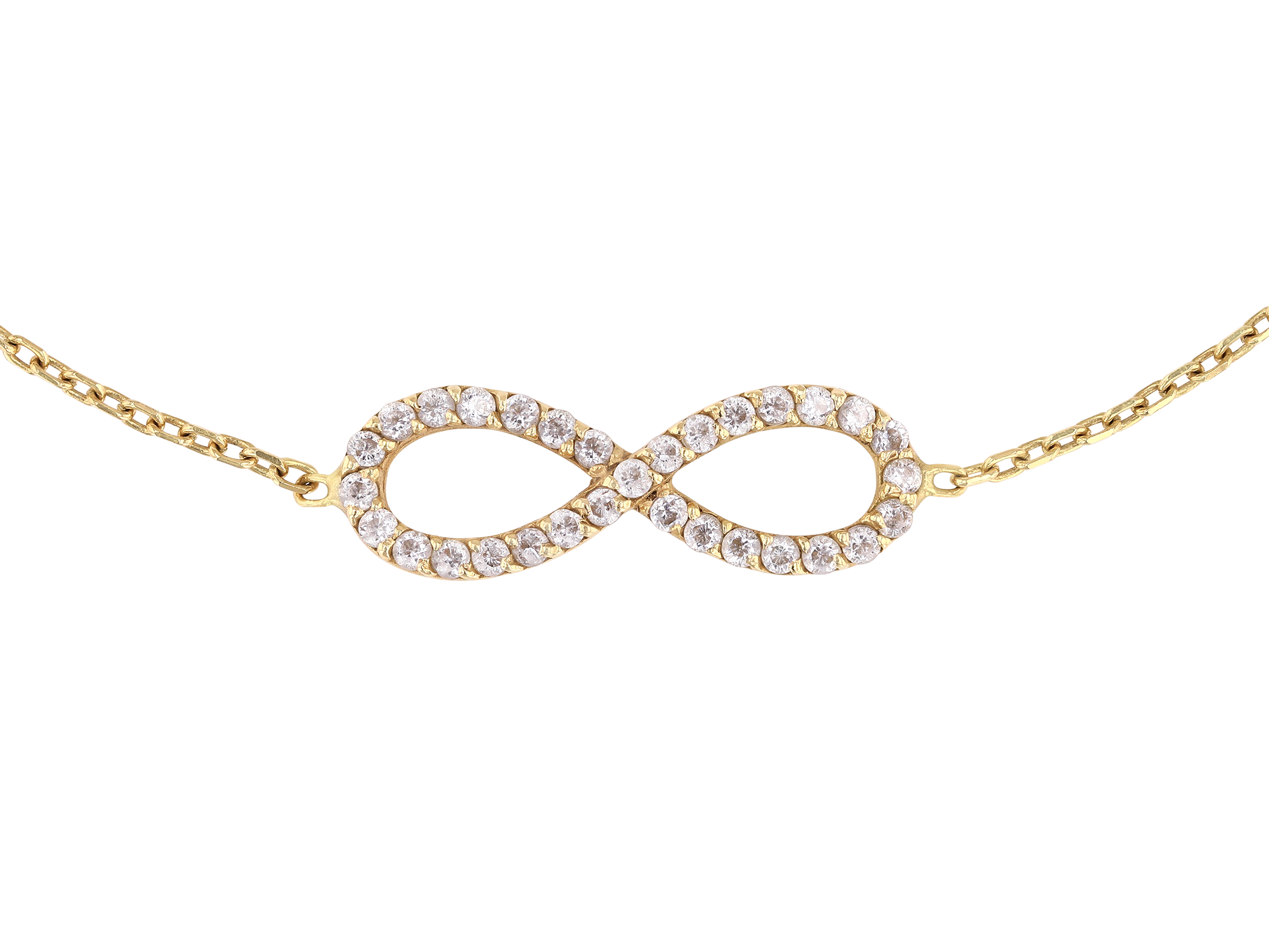 Infinity Diamond Bracelet