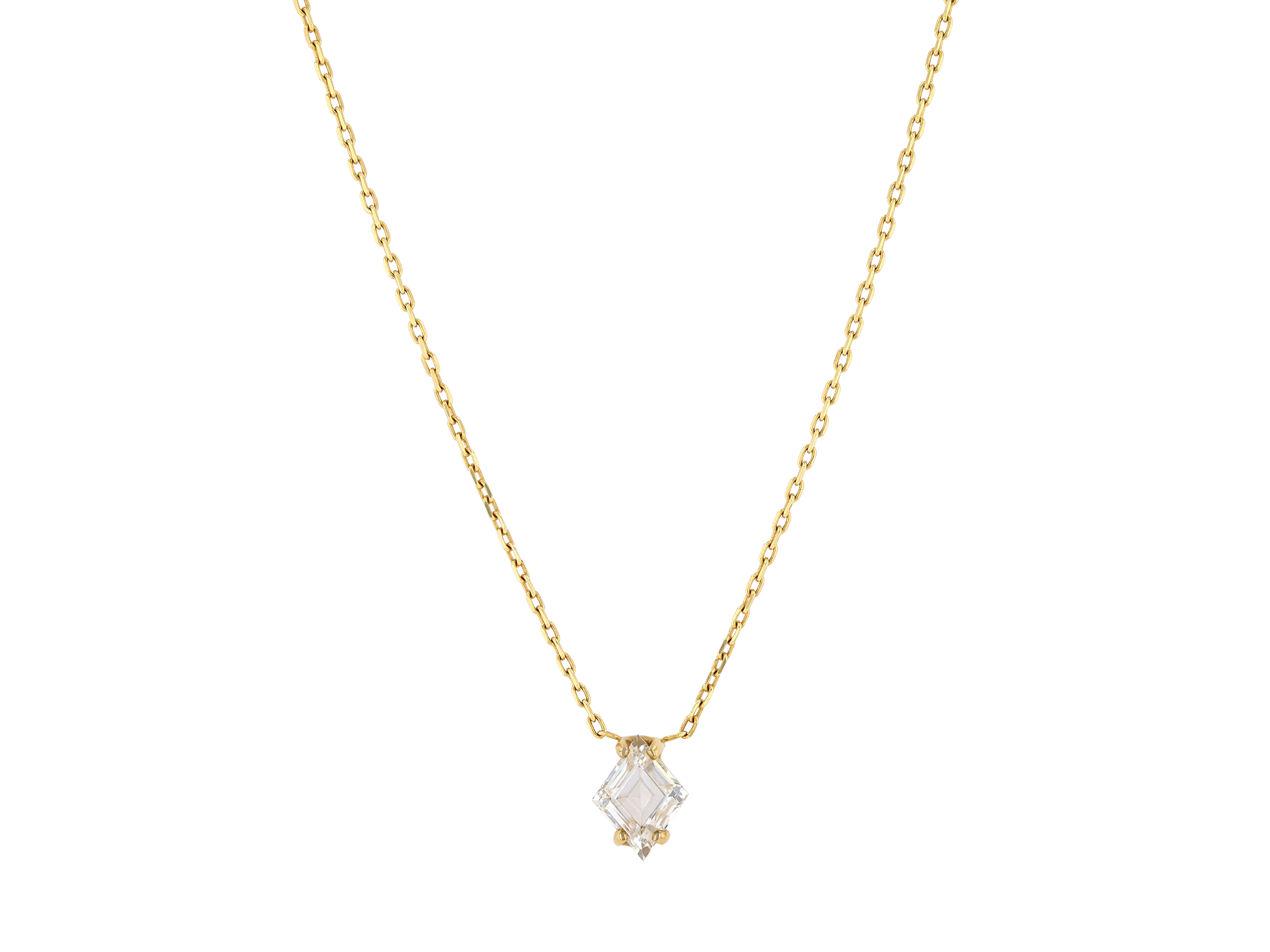 Lozenge Diamond Pendant