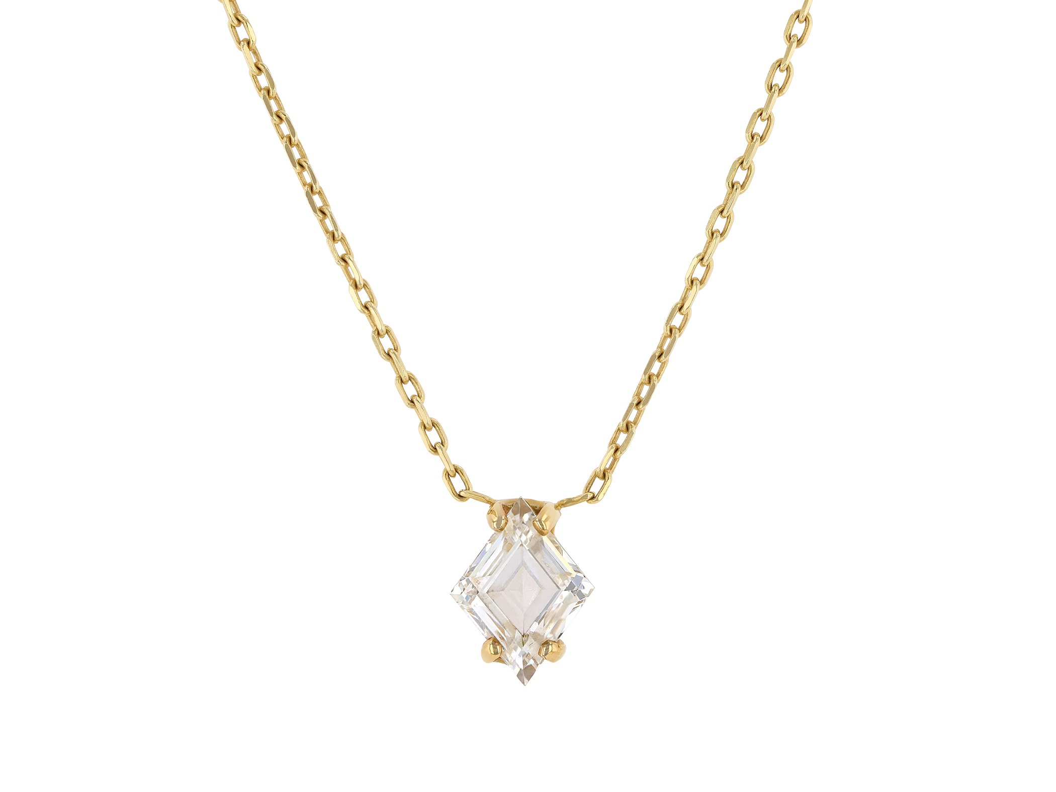 Lozenge Diamond Pendant