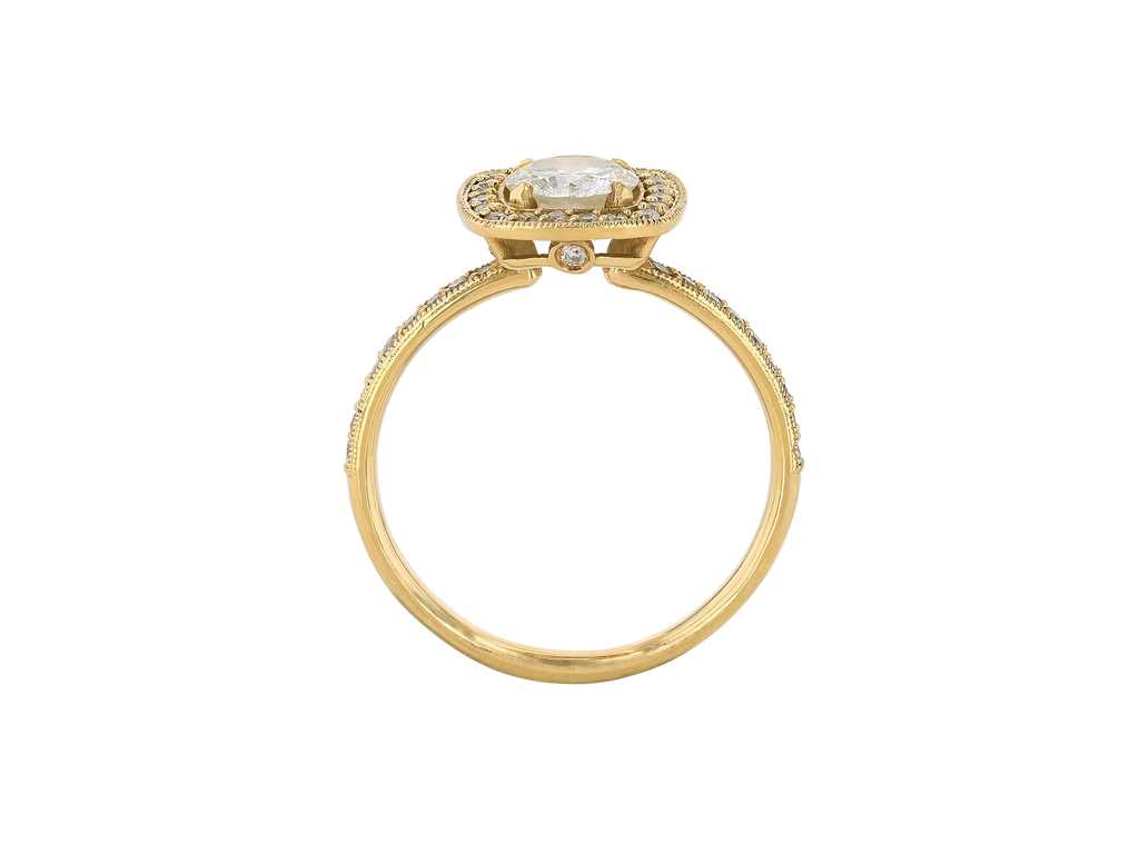 Vintage Diamond Solitaire Ring