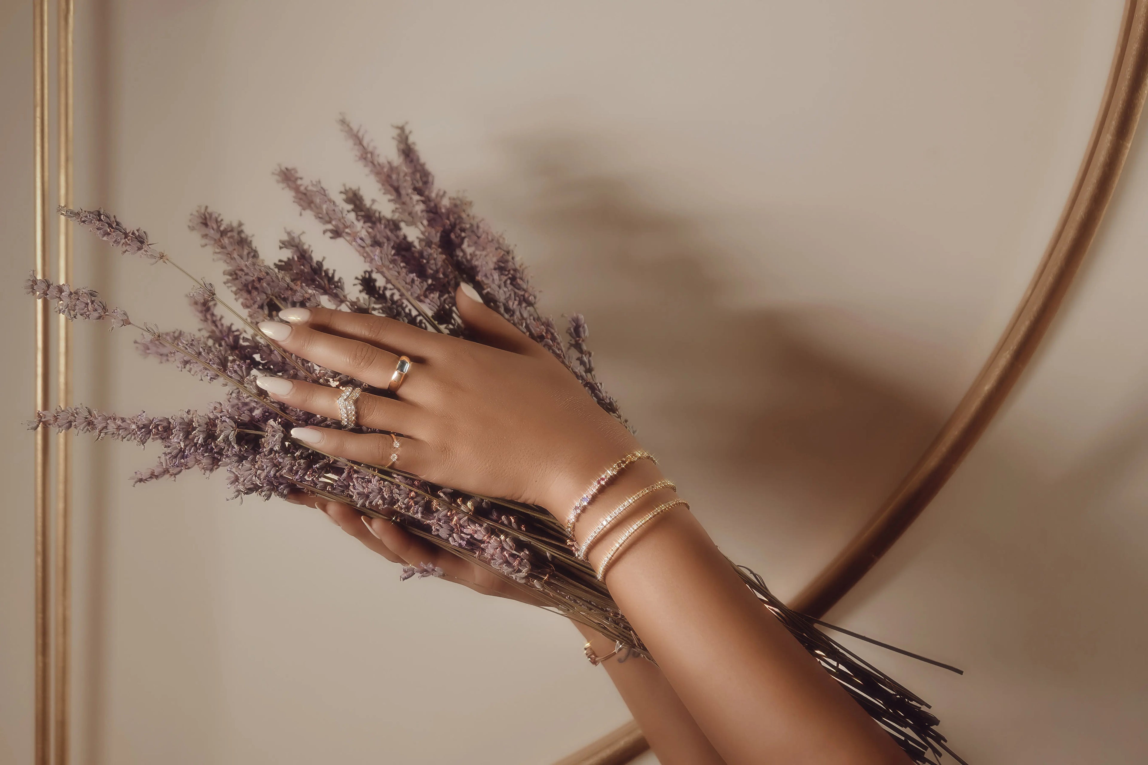 Rainbow Diamond Bangle