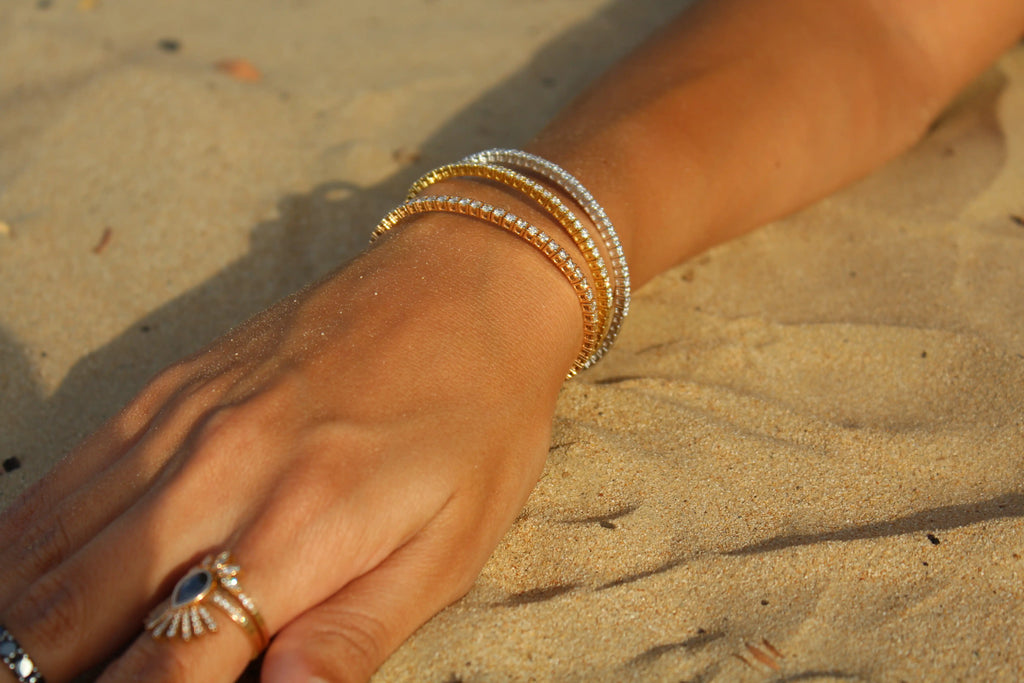 Stackable Diamond Bangle